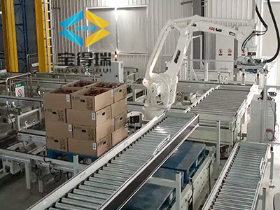 Robotic palletizing